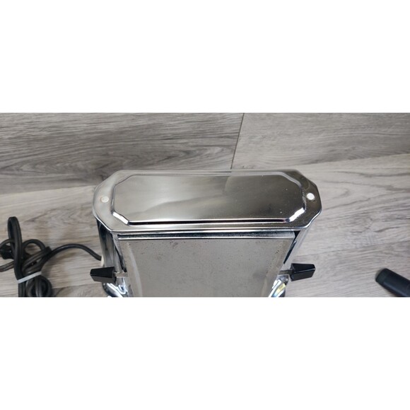 Vintage Toaster SON-CHIEF Series 680 Chrome 2 Slice Works Streamline MCM - Picture 9 of 13